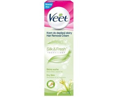 Veet Minima Hair Removal Kremas Dry Skin Depilatory Product moterims, 100 ml