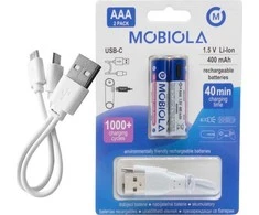 „Vega“ mobiliojo telefono baterija / akumuliatorius MBAAA400 USB-C