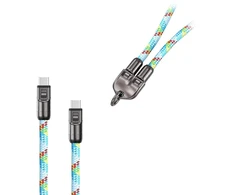 USB laidas Vega USB-C - USB-C 1,2 m Įvairiaspalvis (36079)