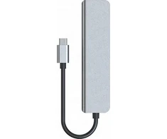 Vega ECOBOX ADAPTER C TYPE-C DALYTUVAS HDMI + TYPE-C + USB + DEX kortelių skaitytuvas>