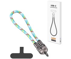 Kabelis USB Vega USB-C - USB-C Mėlyna (36080)