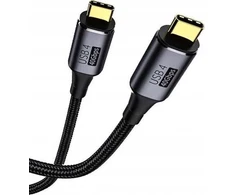 Kabelis USB Vega USB-C - USB-C 1 m Juodas (5904238713594)