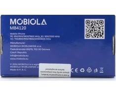 „Vega“ mobilusis telefonas GSM TELEFONAS MOBIOLA MB4120 4G TELEFONAS SENJORAMS, TURKO SPALVOS