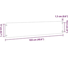 vejos apvadai 30 vnt balti 20x103 cm šaltai valcuotas plienas