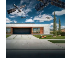 Worx vejapjovė robotas Vision Cloud 1800 m², 2WD RTK belaidė navigacija, WR318E