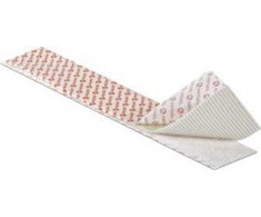Velcro VELCRO labai tvirtas lipnus Velcro su kabliuku ir kilpa 50 mm x 1 m balta