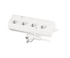 Velstro Prailgintuvas 4 lizdų su/be 10A 5m /OMY 3x1/ baltas PS-470 T-105690