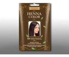 Venita Henna Color - Žolelių kondicionieriai 19 Juoda Chocolate, 30 g
