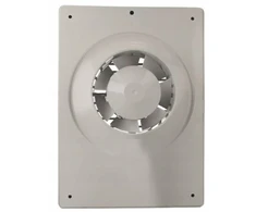 Ventika Ašinis ventiliatorius Ø100 230V 14W 98m3/h 34dB su virvelės jungikliu, baltas FORTE D100M3WS