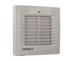 Ventika Ašinis ventiliatorius fi100 230V 18W 98m3 34dB su automatiniu užvedimu ir laikmačiu MATIC D100AAWC