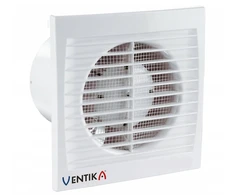 Ventika Ašinis ventiliatorius fi100 230V 14W 95m3 34dB su laikmačiu ir drėgmės reguliatoriumi SUBTIL D100SH