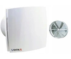 Ventika Ištraukiamasis ventiliatorius 100 mm 230V 14W 88 m3 33 dB standartinis baltas MODERN D100LDO