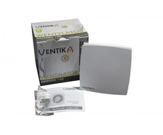 Ventika Ištraukiamasis ventiliatorius 100 mm 230V 14W 88 m3 33 dB standartinis baltas MODERN D100LDO