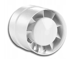 Ventika Kanalinis ventiliatorius 125 mm 230 V 16 W 185 m3/h 38 dB standartinis INTRO D125K