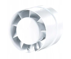 Ventika Kanalinis ventiliatorius 125 mm 230 V 16 W 185 m3/h 38 dB standartinis INTRO D125K