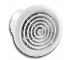 Ventika Lubinis ventiliatorius 125 mm 230V 16W 125 m3/h 35 dB rutuliniai guoliai standartinis CENTRO D125KSEL