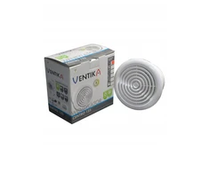 Ventika Lubinis ventiliatorius 125 mm 230V 16W 125 m3/h 35 dB rutuliniai guoliai standartinis CENTRO D125KSEL