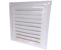 Ventika Vėdinimo gaubtas iš plieno 125x125mm milteliniu būdu dažytas baltas WM300