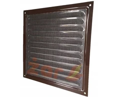 Ventika Vėdinimo apsauga iš plieno 250x250mm milteliniu būdu dažyta ruda WM250BR