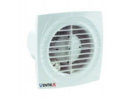 Ventika Ašinis ventiliatorius fi 100 230V 14W 95m3 34dB su higrostatu ir laiko jungikliu SIMPLE D100DH