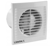 Ventika Ašinis ventiliatorius fi 125 230V 16W 180m3 35dB standartinis SUBTIL D125S