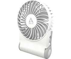 Arctic Cooling ARCTIC Summair 2Go - Galingas nešiojamas ventiliatorius su ypač ilga baterijos veikimo trukme, Balta, 9,1 cm, 1 ventiliatorius(-iai), 77 val., Nešiojamas ventiliatorius, 1 vnt.
