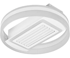 Lubinis šviestuvas Osram 55W LED paviršinis šviestuvas - ventiliatorius, baltas, 3000/6500K, dimeriuojamas