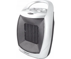 ESPERANZA Heater fan electric nza EHH006 1500W 3 heating levels juodos spalvos sidabrinis