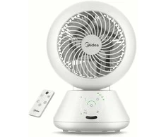 Ventiliatorius Midea | Fan | MDF24JRW TurboForce | Table Fan | Greičių skaičius 5 | Oscillation | Remote control | Baltas