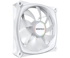 Montech AX120 PRO PWM Fan, ARGB – 3-Pack, 120mm, baltas
