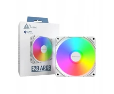 Ventiliatorius Montech E28 ARGB PWM baltas 120 mm ventiliatorius