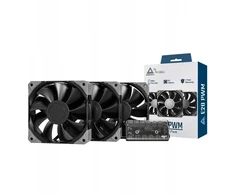 Ventiliatorius Montech E28 PWM juodas 120 mm ventiliatorių komplektas (3 vnt.)