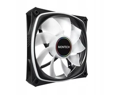 Montech RX120 PRO PWM Reverse Fan, ARGB 3-Pack, 120mm, juodas