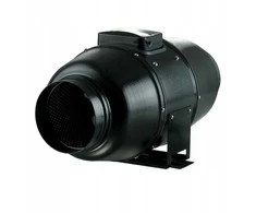 Vents Kanalinis ventiliatorius Ø 100 230V 26W 240m3/h 29dB akustiškai izoliuotame korpuse TTSILENTM-100