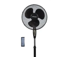 Volteno Juodas GRINDŲ VENTILIATORIUS + NUOTOLINIO PULTAS 40cm