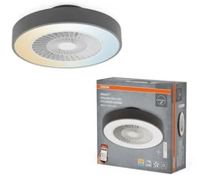 Lubinis šviestuvas Ledvance Išmanusis LED šviestuvas-ventiliatorius OSRAM SMART WIFI, 76W, 3000-6500K 2300lm, su pultu