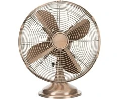 Ventiliatorius Tristar | Retro Table Fan | VE-5970 | Table fan | Copper | Diameter 30 cm | Greičių skaičius 3 | Oscillation | 35 W
