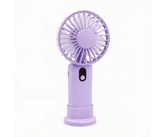 Ventiliatorius ATL DA669A Mini wiatrak usb rankinis biurkowy juoda