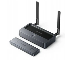 Vention Bezprzewodowy transmiter Enterprise HDMI to HDMI + VGA + 3.5mm TRS + USB-C Transmitter and Receiver Gray