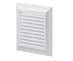 Vents Vėdinimo grotelės įpučiamos-ištraukiamos 138x138 balta EL180A
