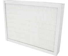 Vents Ventiliacijos angos Minipleat filtras rėmelyje F7 VUT 550 VB EC UF630X198X40F7