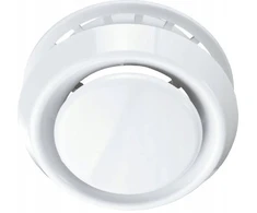 Vents Ventiliacijos difuzorius su flanšu 100 mm baltas A100WNK