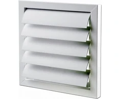 Vents Išorinė gravitacinė žaliuzė ventiliatoriui pilka 550 x 550mm (GRM550X550)