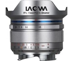 Fotoaparato Objektyvas - Laowa 11mm f/4.5 FF RL 126° Matymo Kampas Sidabrinis