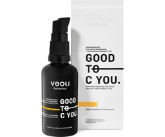 Veoli Botanica Good To C You antioksidacinis šviesinantis koncentratas su itin stabiliu vitaminu C 15% 40ml