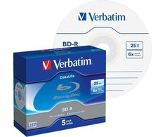 Verbatim BD-R 25 GB 6x5 vnt (43836)