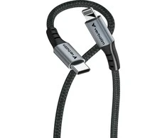 Verbatim 31844 „Lightning“ laidas 1,2 m, juodas
