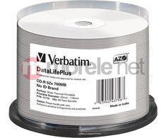Verbatim CD-R 700 MB 52x 50 vienetų (43756)
