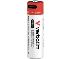 Verbatim AA USB-C akumuliatoriai 4 vnt. 30249