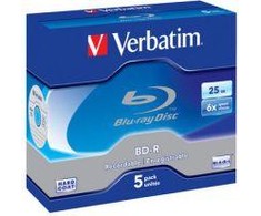 Verbatim BD-R 25 GB 6x5 vnt (43715)